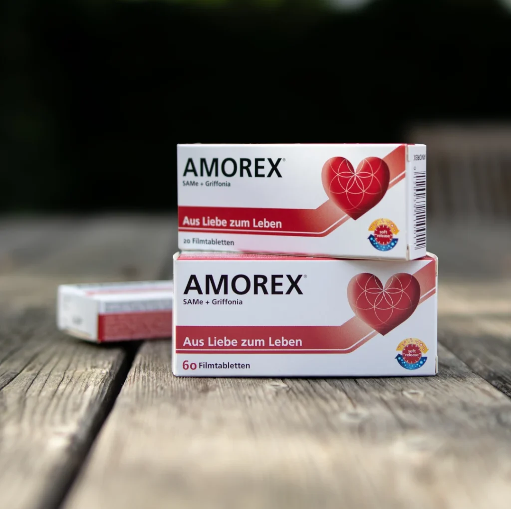 Amorex Packungsvarianten 20er und 60er